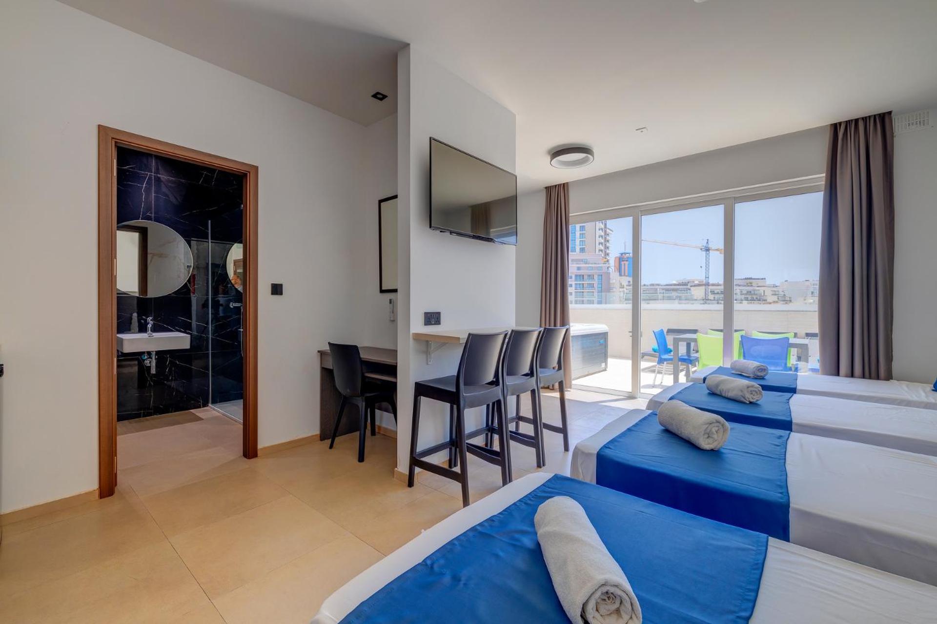 Bayside A Apartments Сент Джулианс Экстерьер фото